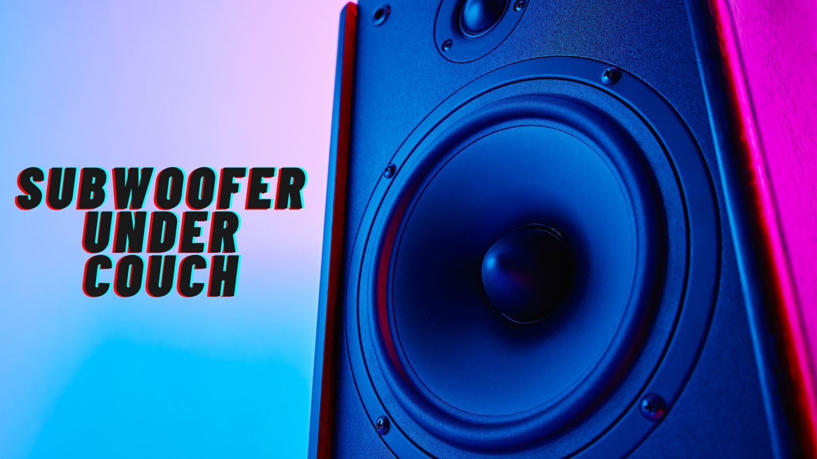 Subwoofer Under Couch: *Pros and Cons* Key Factors to Consider