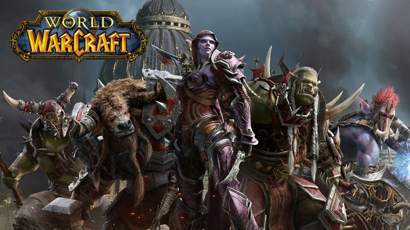 Playing World Of Warcraft