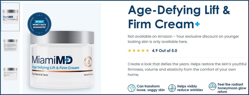 Miami MD lift and firm cream