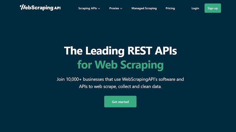 Web Scraping API for WebScrapingAPI