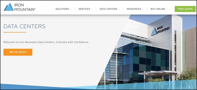Iron Mountain Data Center Companies