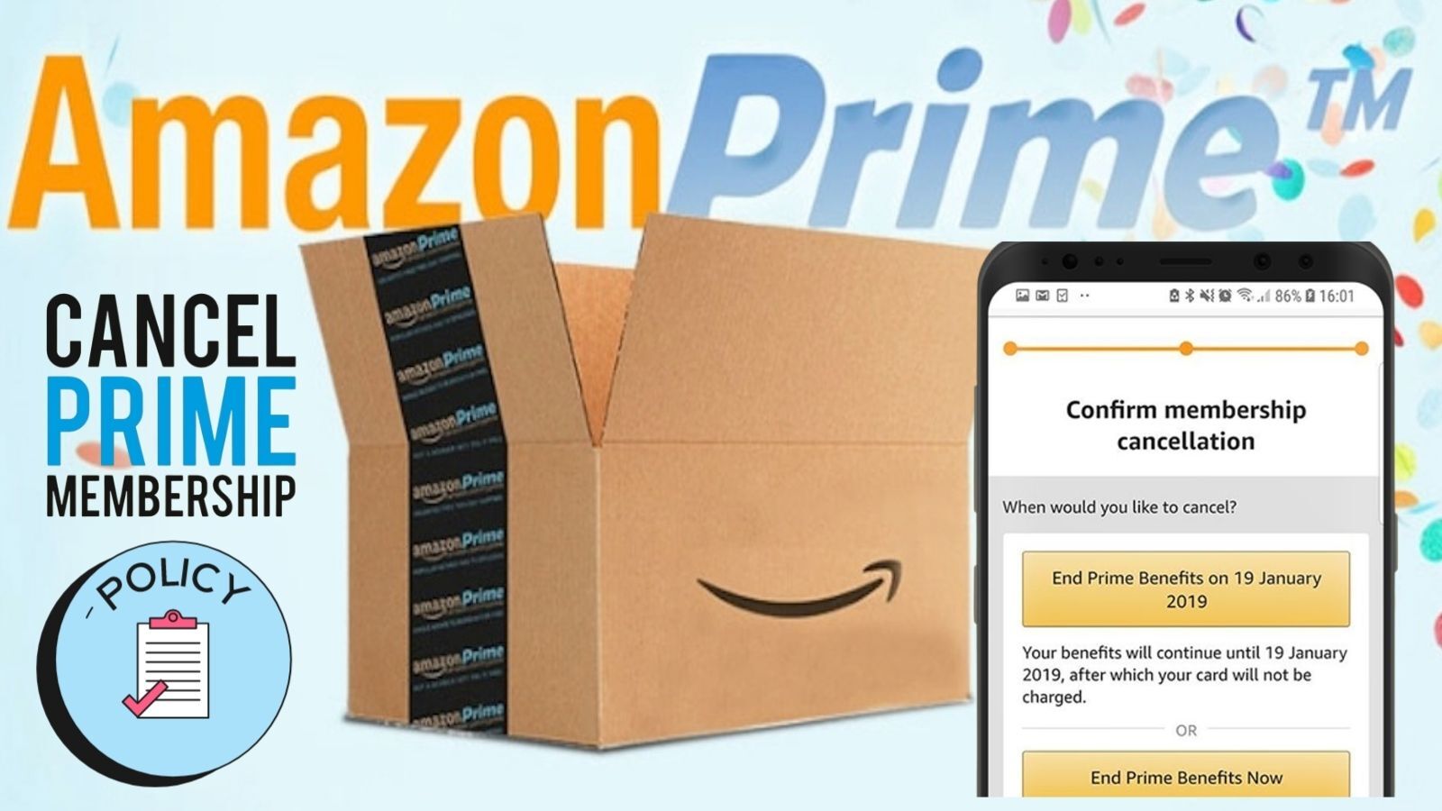 Amazon Prime Cancellation Policy (How to Do It?)