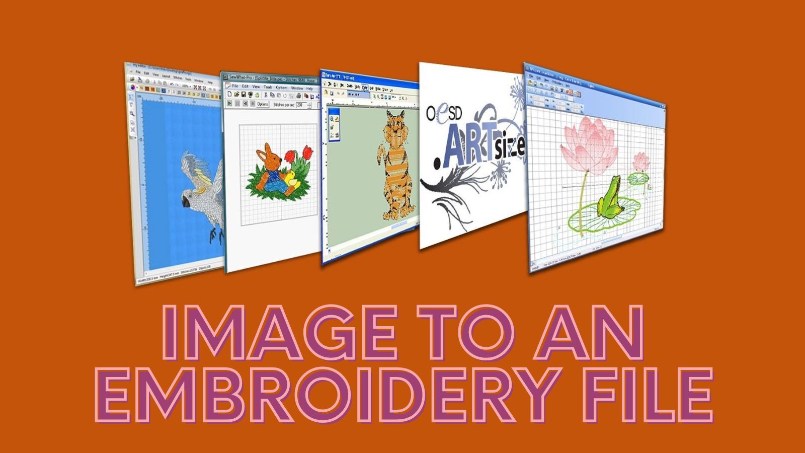 How to Convert Image to Embroidery File Free?