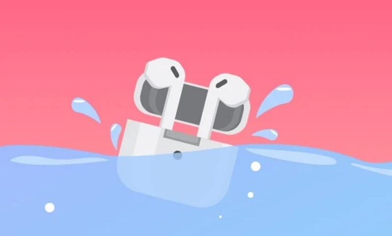 Remove Your AirPods from Water Immediately