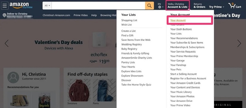 Access Your Amazon Credit Card Account