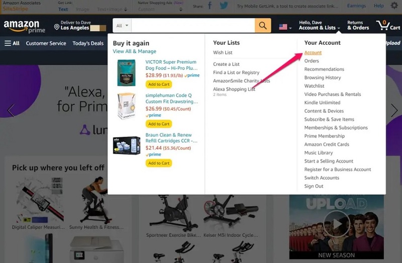 Best way for you to locate your Amazon com username