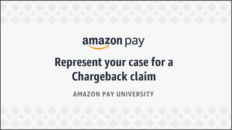 File a chargeback dispute through Amazon Pay