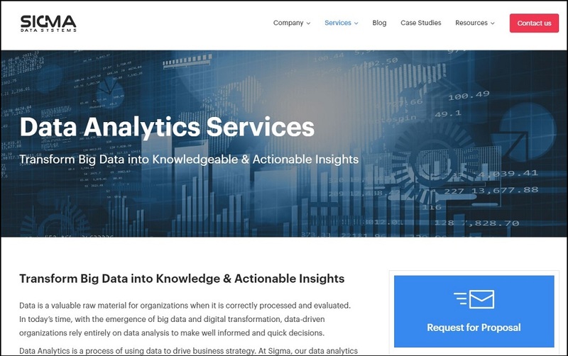 Sigma Data Systems Analytics Companies