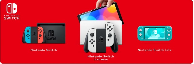 Different Nintendo Switch Types