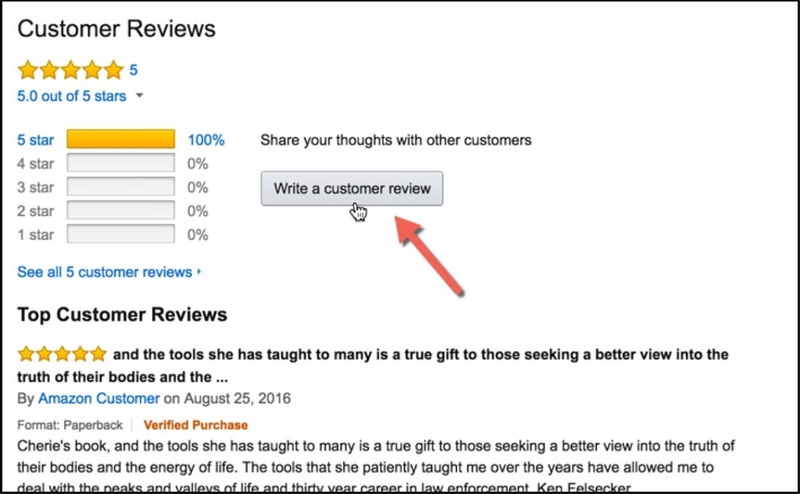 One write a genuine review on Amazon.com