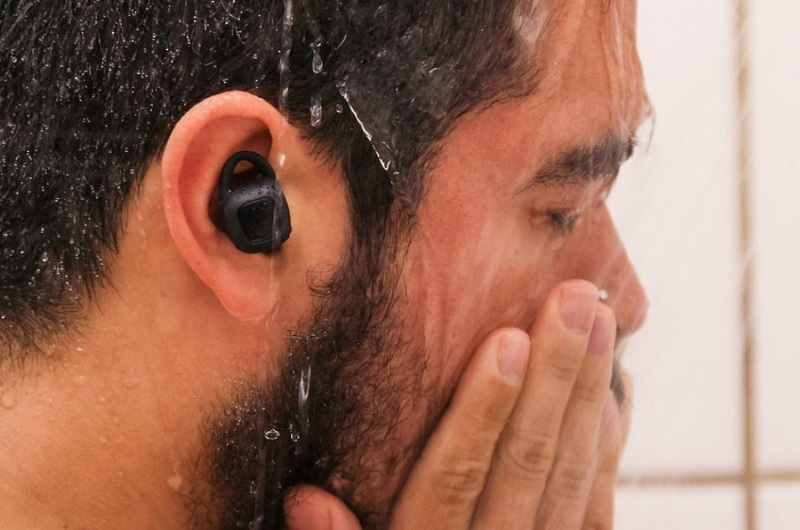 You wear AirPods in the shower