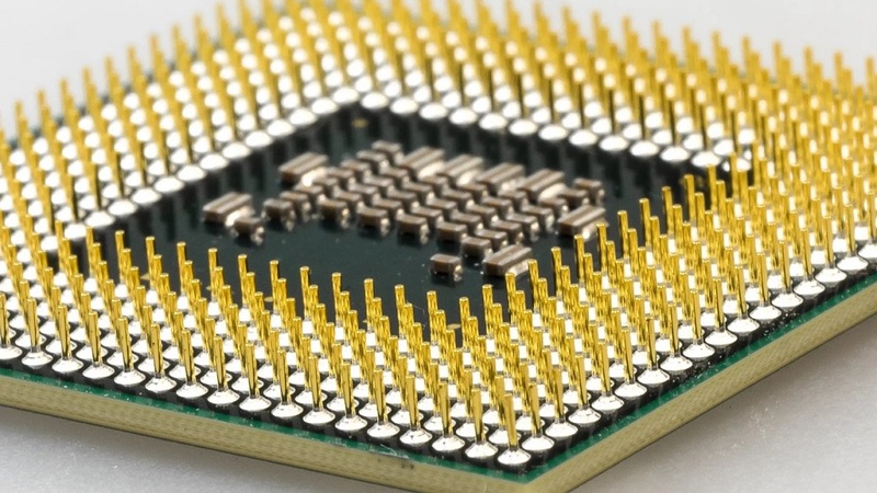 Pins in the CPU