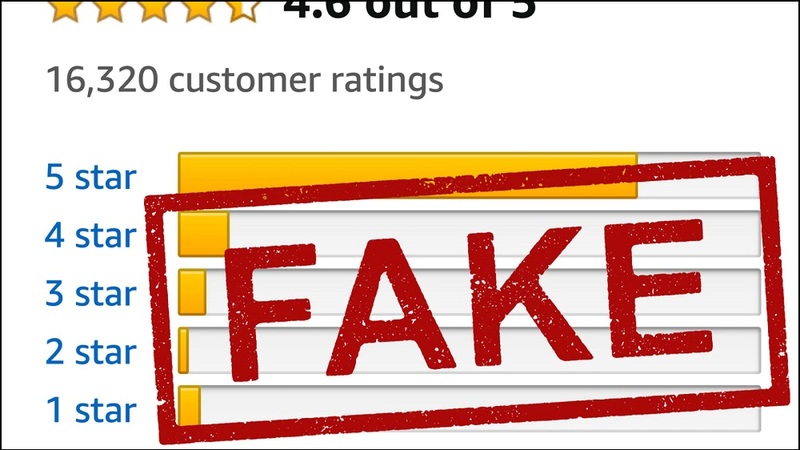 Many Amazon Ratings Are Fake