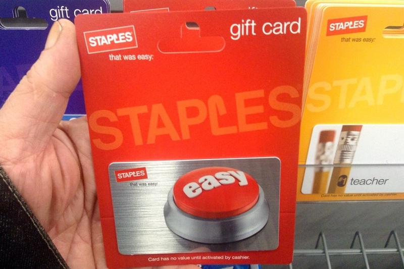 Staples Gift Cards