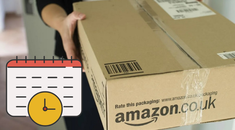 What time does Amazon deliver in the UK