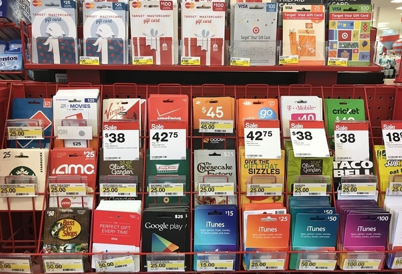 What Gift Cards Does Target Sell