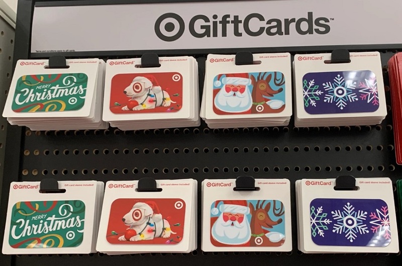 Gift Cards Available at Target
