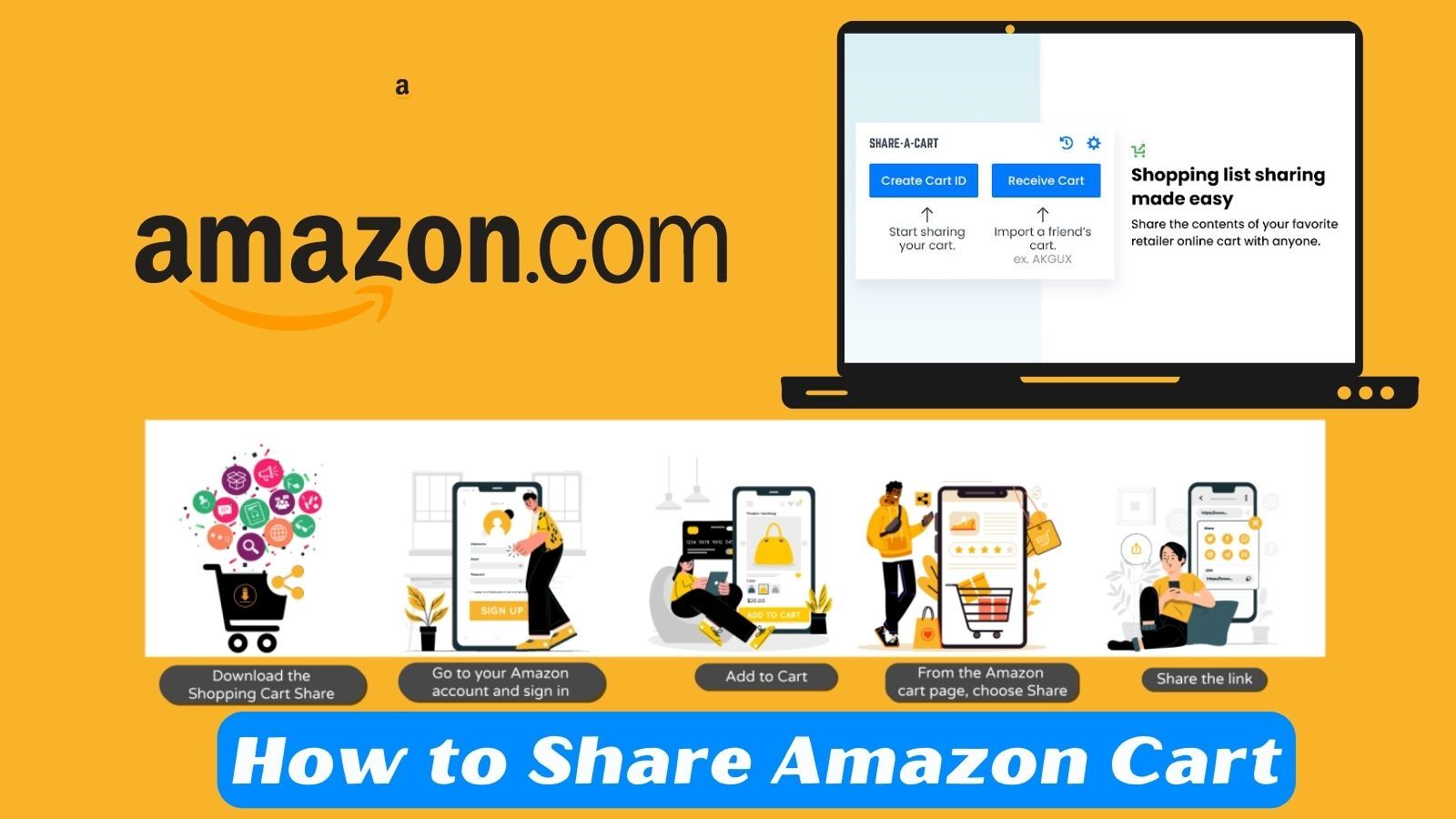 How to Share Amazon Cart in 2023: A QUICK Step-By-Step Guide + FAQs