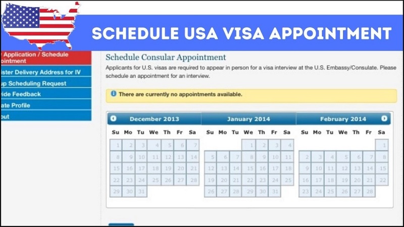 Schedule Visa Interview