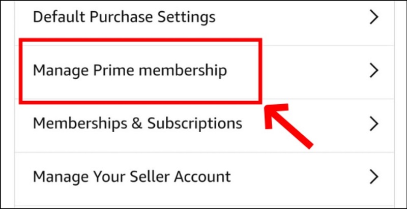 Cancel Amazon Prime Membership Renewal Settings