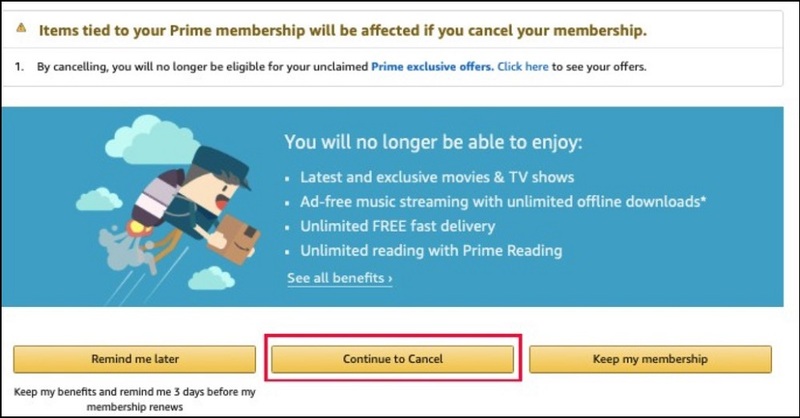 Get a Refund After Canceling Your Prime Membership