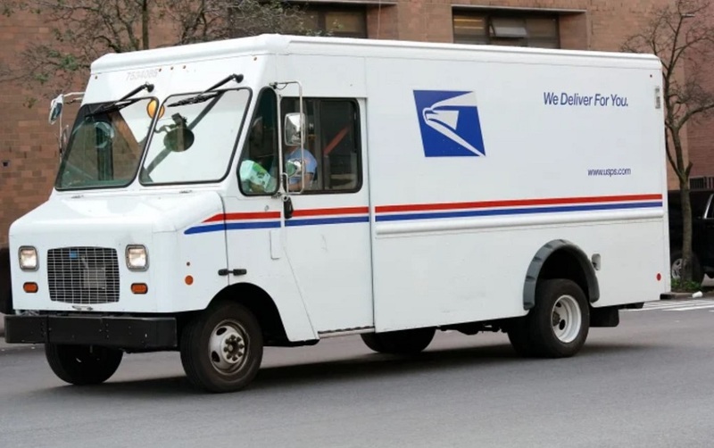 Usps Trucks Go Out For Delivery