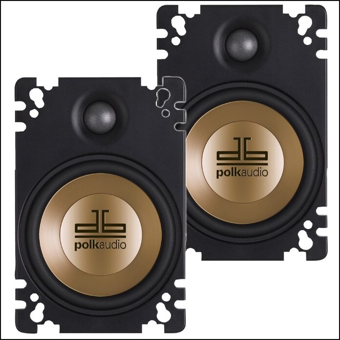 4x6 Inch Coaxial & Plate Speakers