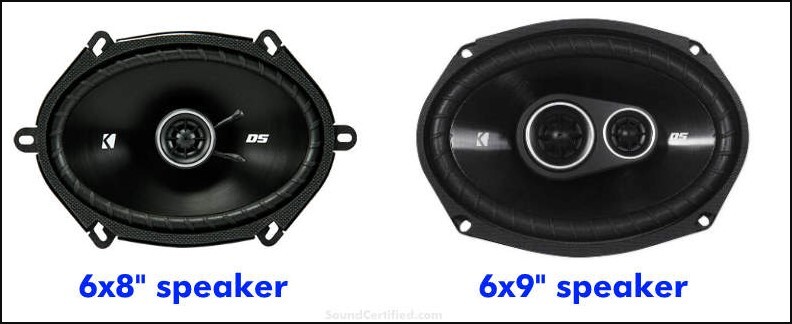6x8 and 6x9 Inch Speakers