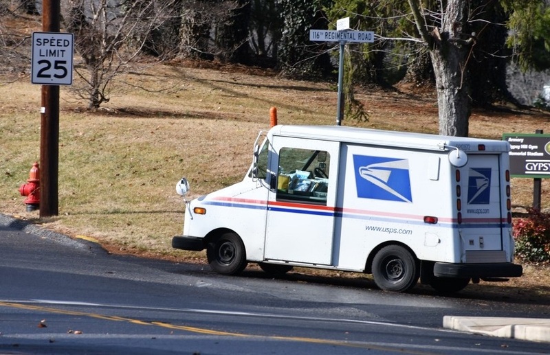 USPS Says Out for Delivery