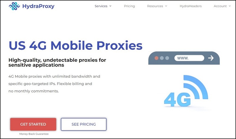 Hydraproxy for Best Mobile Proxies