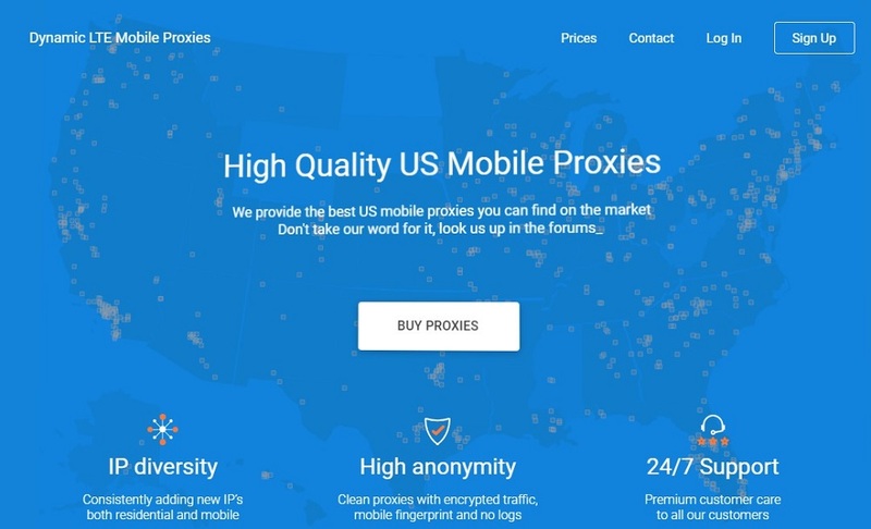 ProxyLTE for Best Mobile Proxies