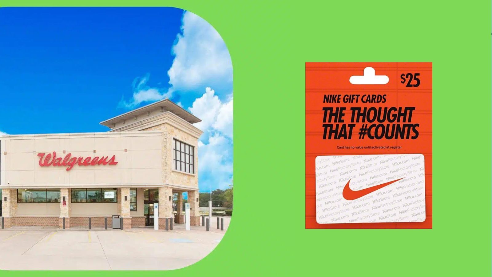 Does Walgreens Sell Nike Gift Cards? (No, But You Can...)
