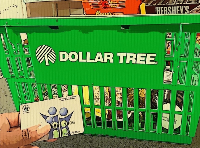 The policy of Dollar Tree on the EBT card