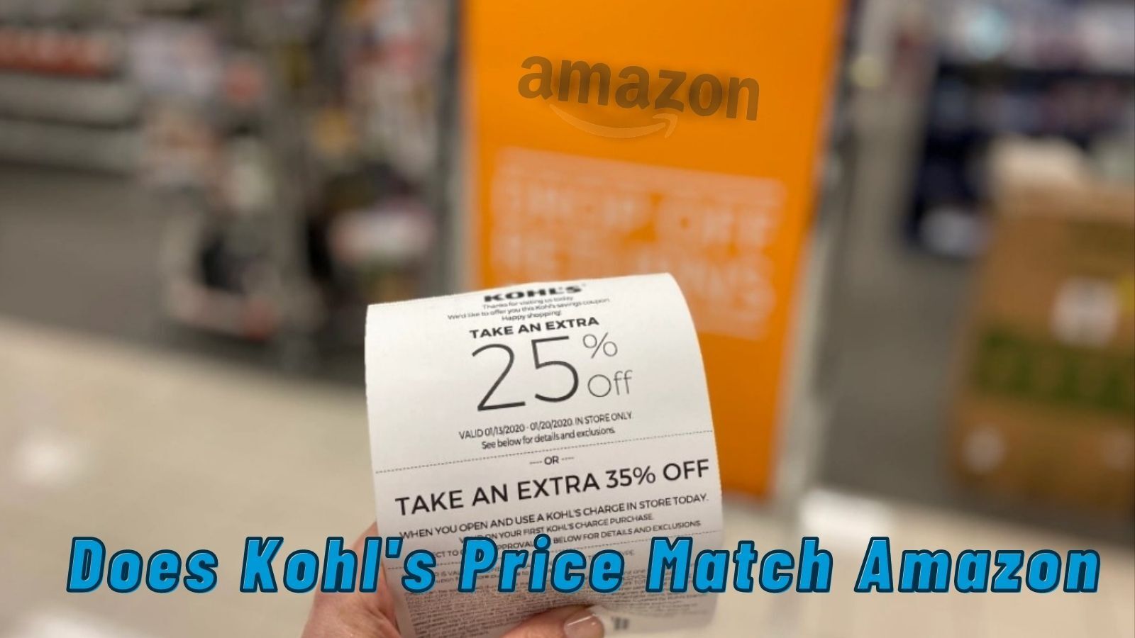 Does Kohl's Price Match Amazon? (A Full Guide)