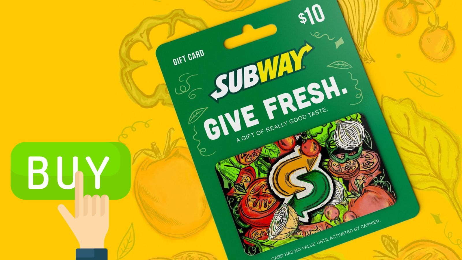 Where Can I Buy Subway Gift Cards? (A Complete List)