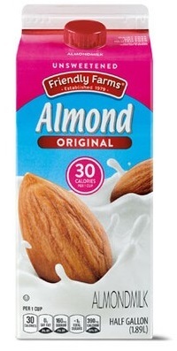 Aldi Almond Milk overview