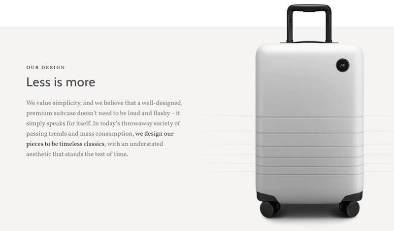 Monos luggage Overview