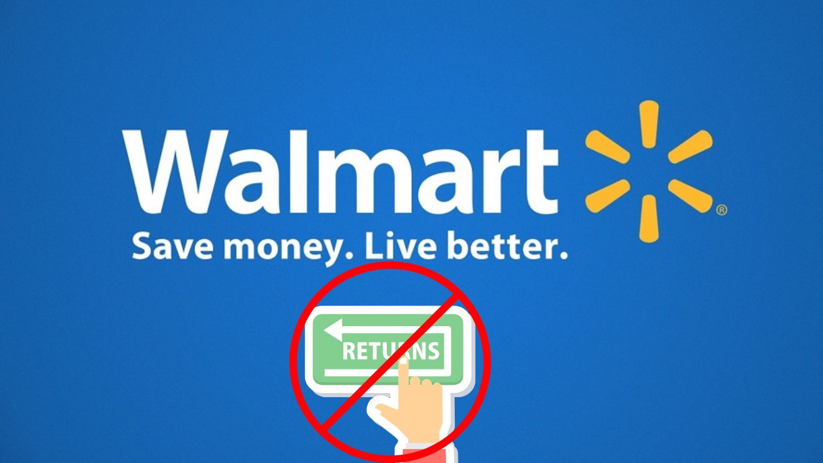 What Items Cannot Be Returned to Walmart?