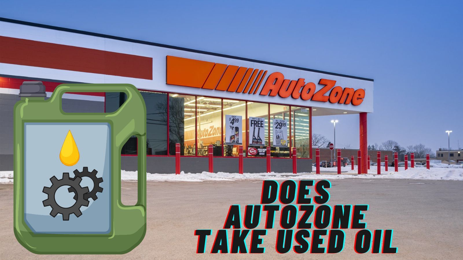 Does AutoZone Take Used Oil? (Charges, Tips, and More)
