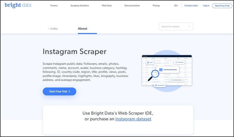 Bright Data for Instagram Email Scrapers