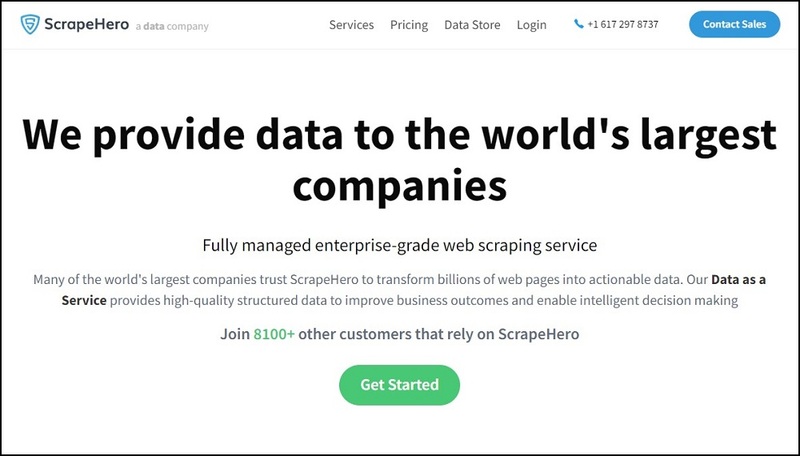 ScrapeHero for Web Scraping Companies