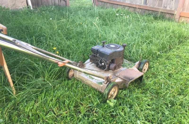 Recycle old lawnmowers