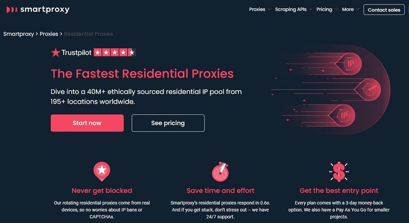 Smartproxy Residential Proxy