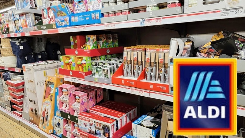 Find Aldi candles shopping in-store