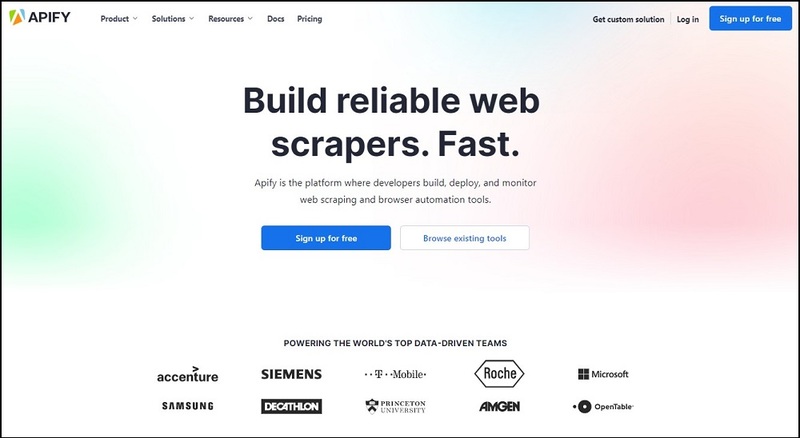Apify for Web Scraping Companies