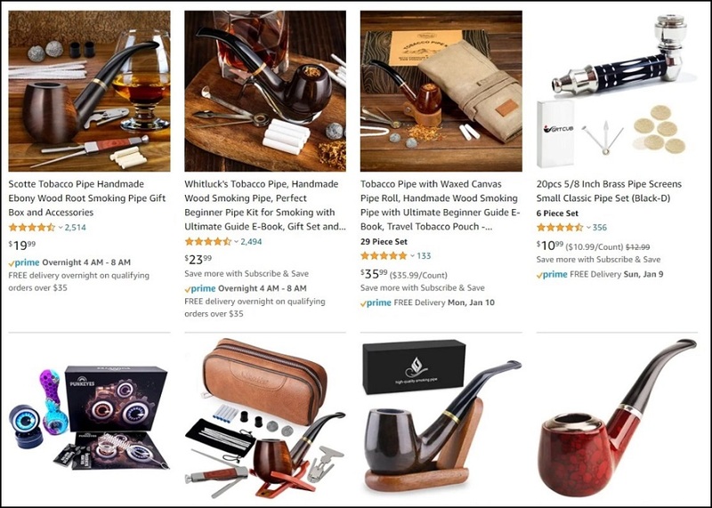 Amazon sell smoking accessories