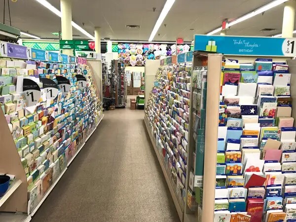 Different types of gift cards are available at Dollar Tree