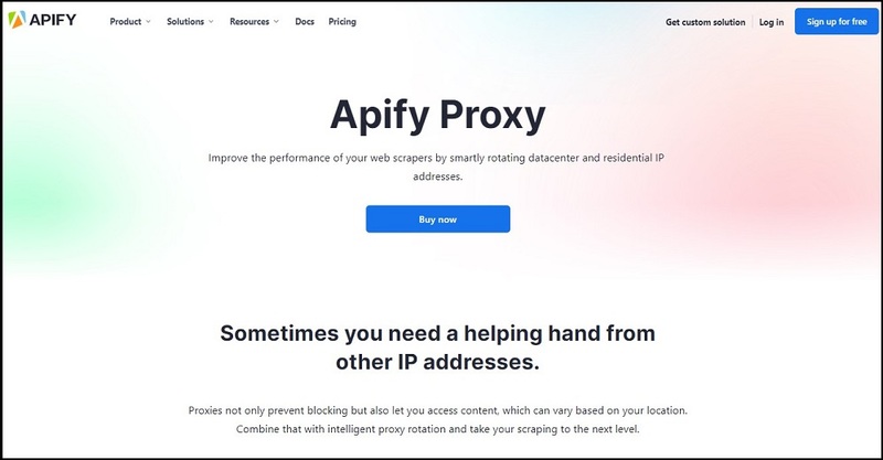 Apify Rotating Proxies for Data Scraping